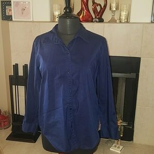 **SOLD**Blue button down shirt